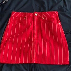 Forever 21 Red Skirt